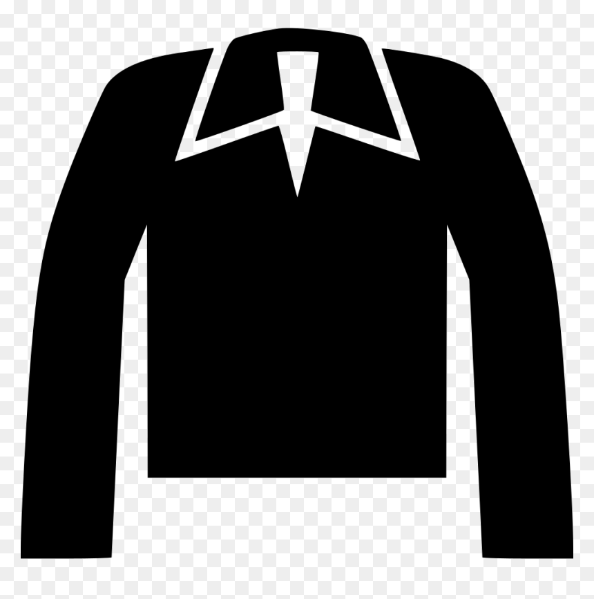 Long Sleeve Polo Png Icon, Transparent Png - polo shirt png