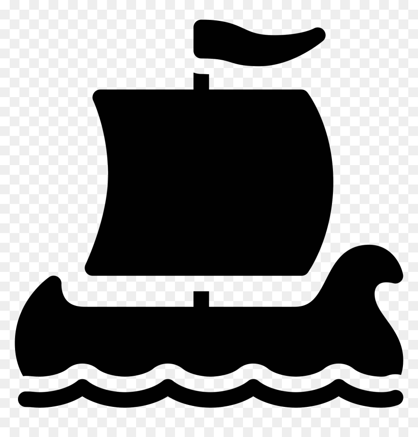 Vector Viking Ship, HD Png Download - viking ship png