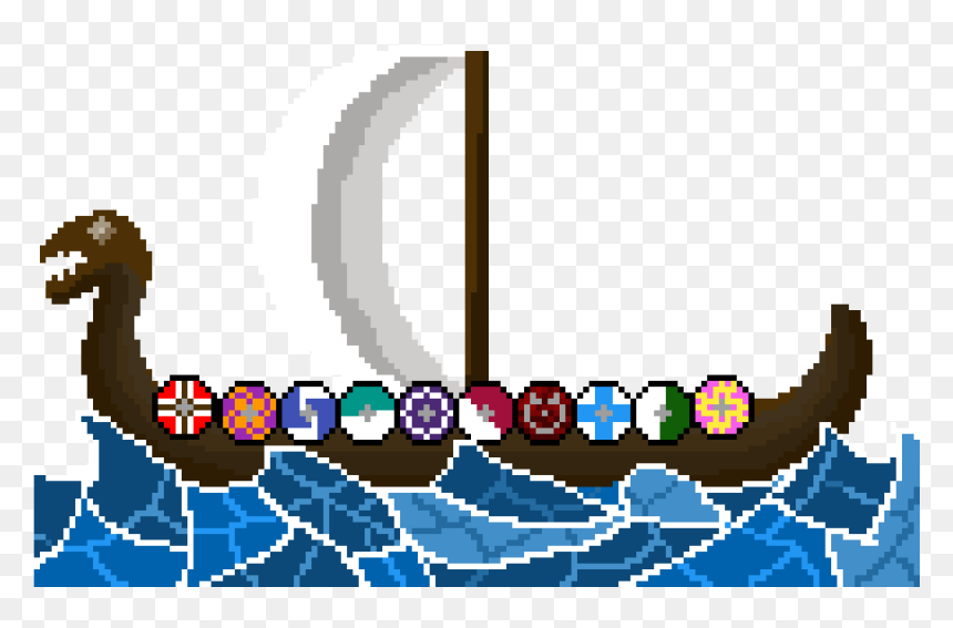 Illustration, HD Png Download - viking ship png
