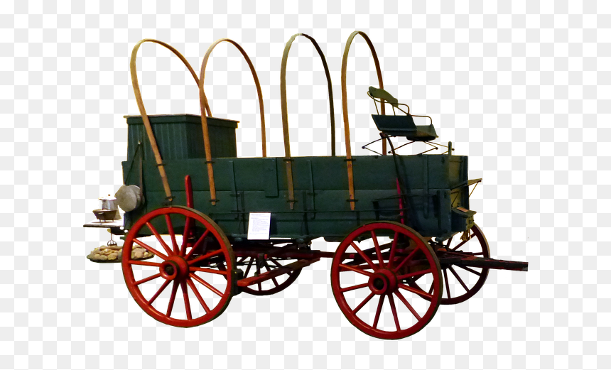 Clip Art Old Transport - Wagon, HD Png Download - covered wagon png