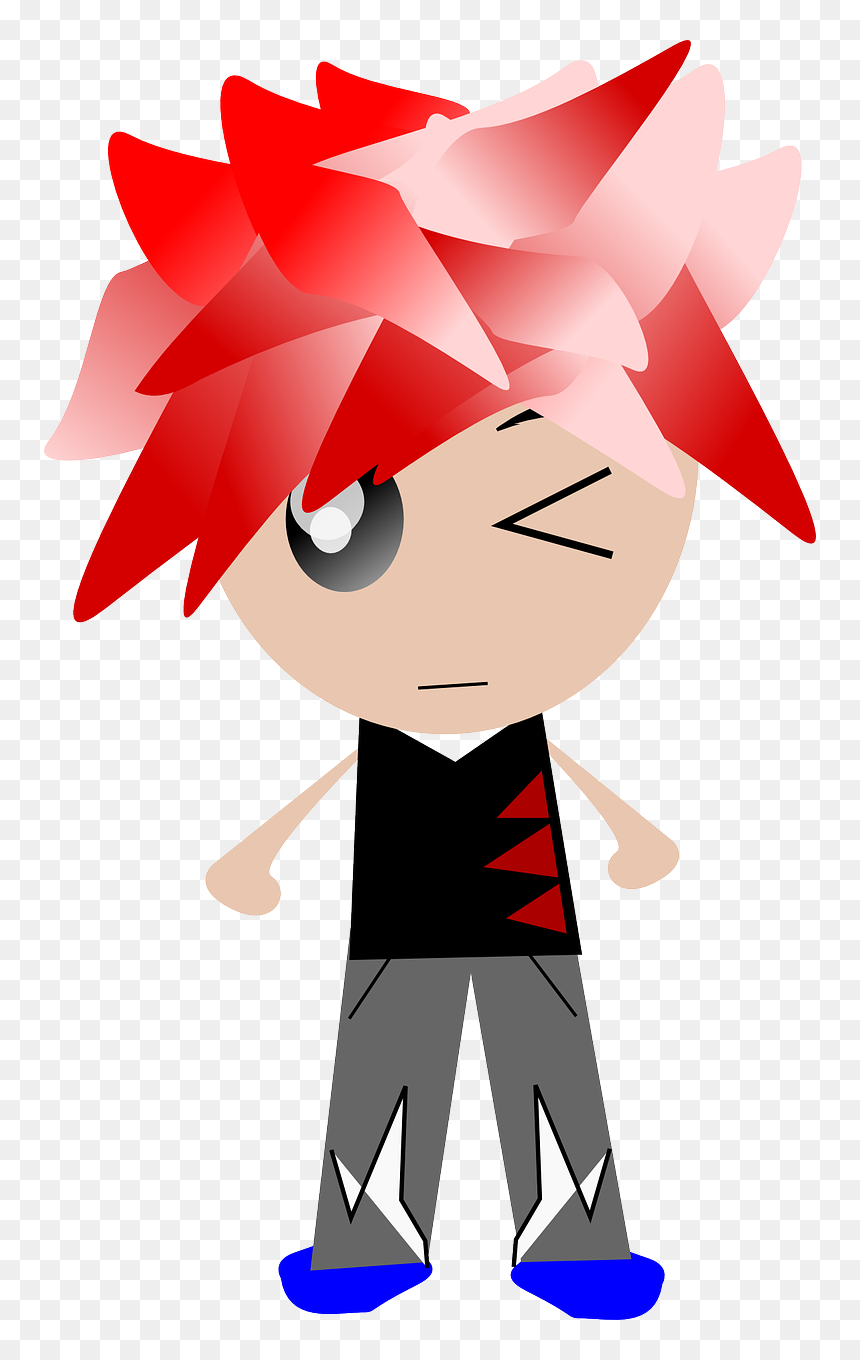 Niño De Rojo Png, Transparent Png - boy hair png