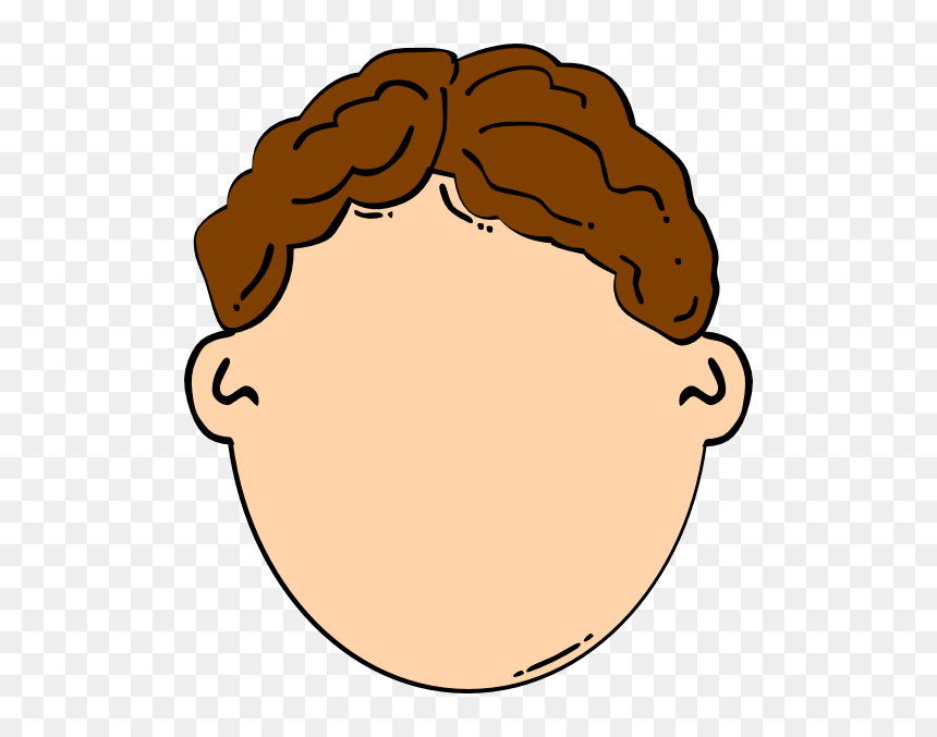 Boy Clip Art At - Boy Hair Clipart, HD Png Download - boy hair png