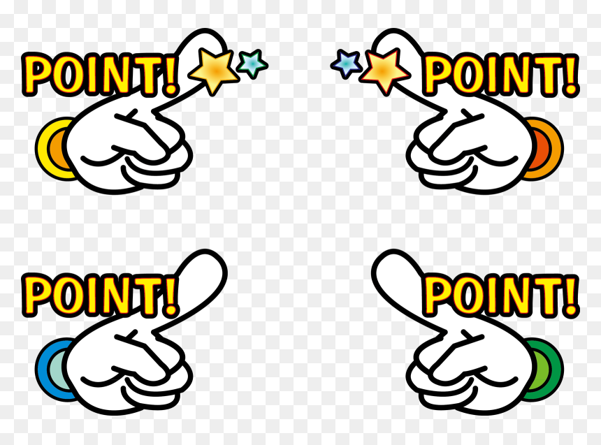 Line Clipart Index Finger Hand Png Transparent Png, Png Download - hand .png