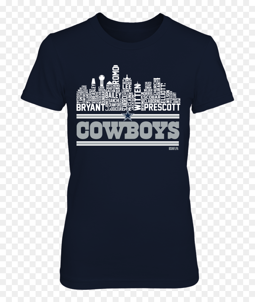 Dallas Cowboys, HD Png Download - tshirt outline png
