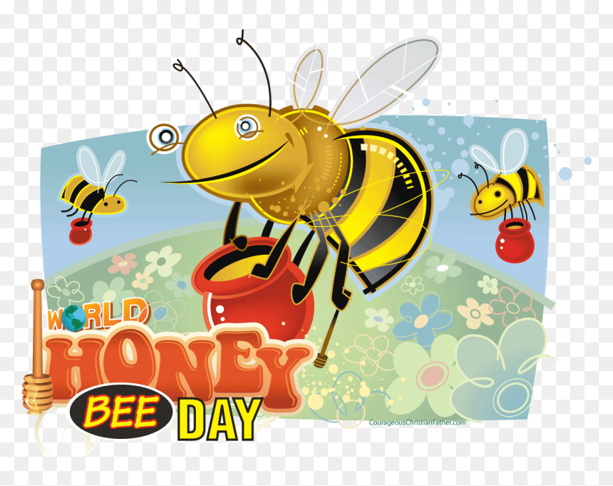 World Honey Bee Day, HD Png Download - honeybee png