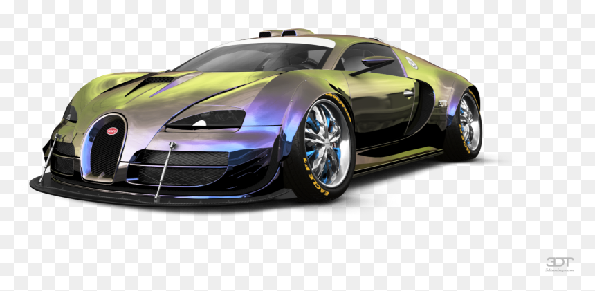 Bugatti Veyron, HD Png Download - bugatti veyron png