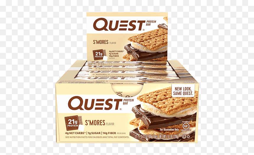 S"mores - Quest Protein Bar Smore, HD Png Download - smore png