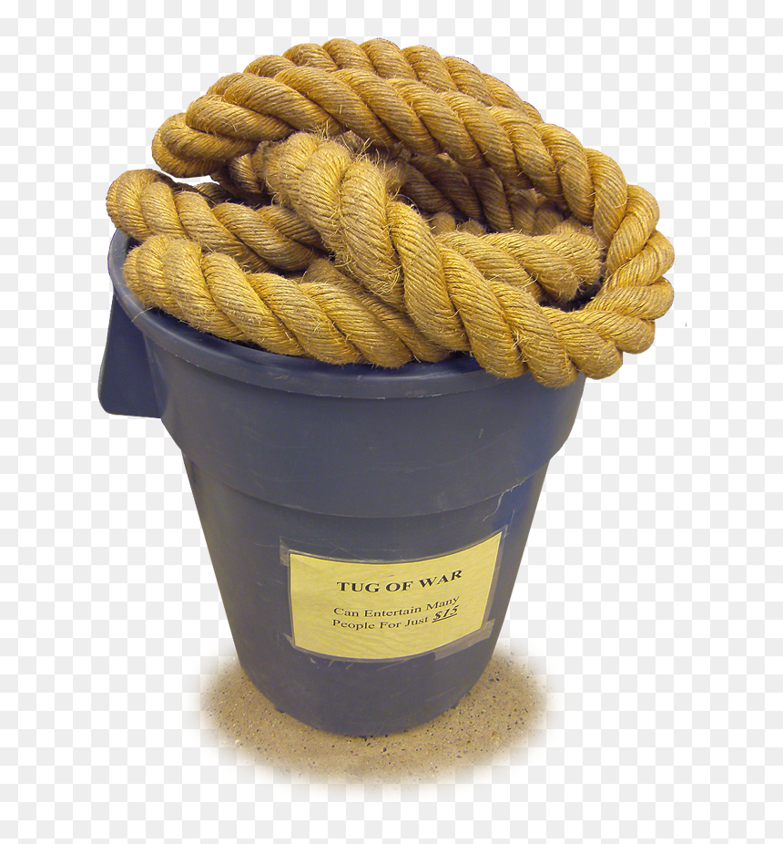 Rope For Backyard Tug Of War Match - Rope, HD Png Download - tug of war png