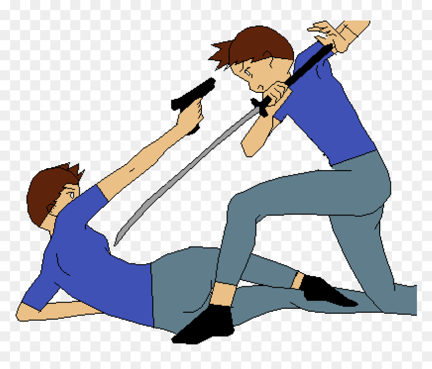 Transparent Tug Of War Clipart - Fighting With Yourself Art, HD Png Download - tug of war png