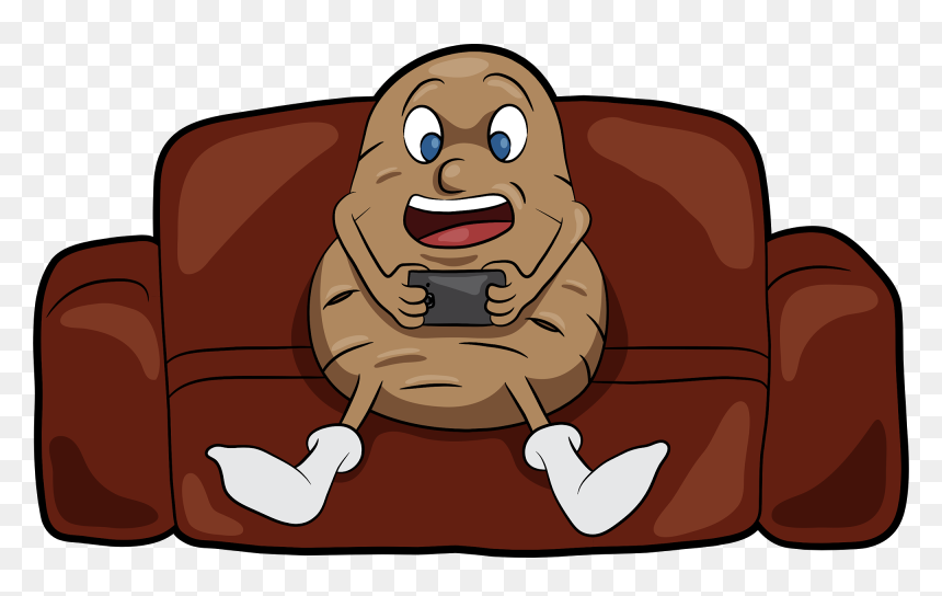 Transparent Kaya Scodelario Png - Couch Potato Png, Png Download - couch potato png