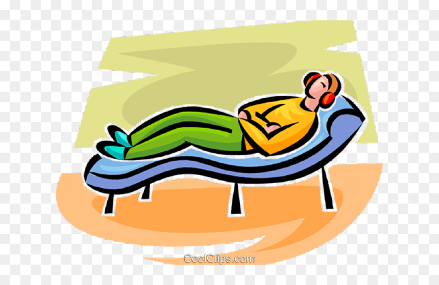 Persian Cat Clipart Couch - Deitado No Sofa Png, Transparent Png - couch potato png