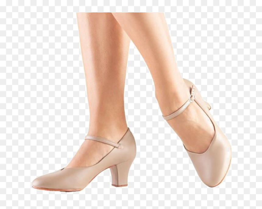 Character Shoes Png Transparent Hd Photo - So Danca Beige Character Shoes, Png Download - dance shoes png