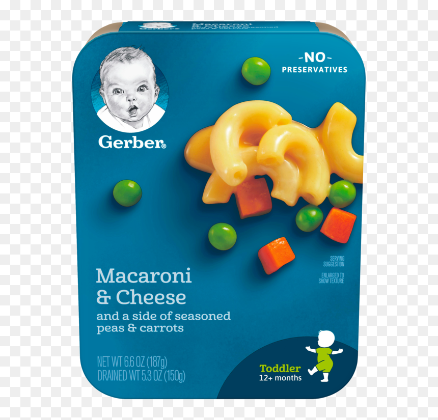 Gerber Mashed Potatoes And Meatloaf, HD Png Download - mac n cheese png