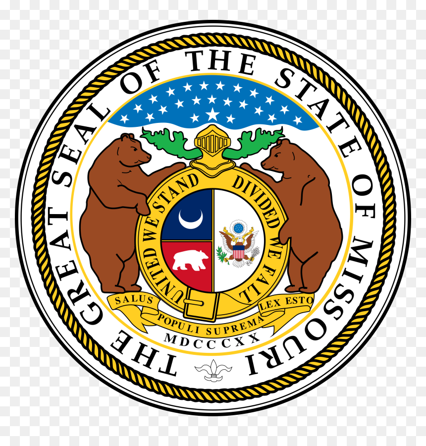 Missouri State Seal Png - State Seal Of Missouri, Transparent Png - flag vector png