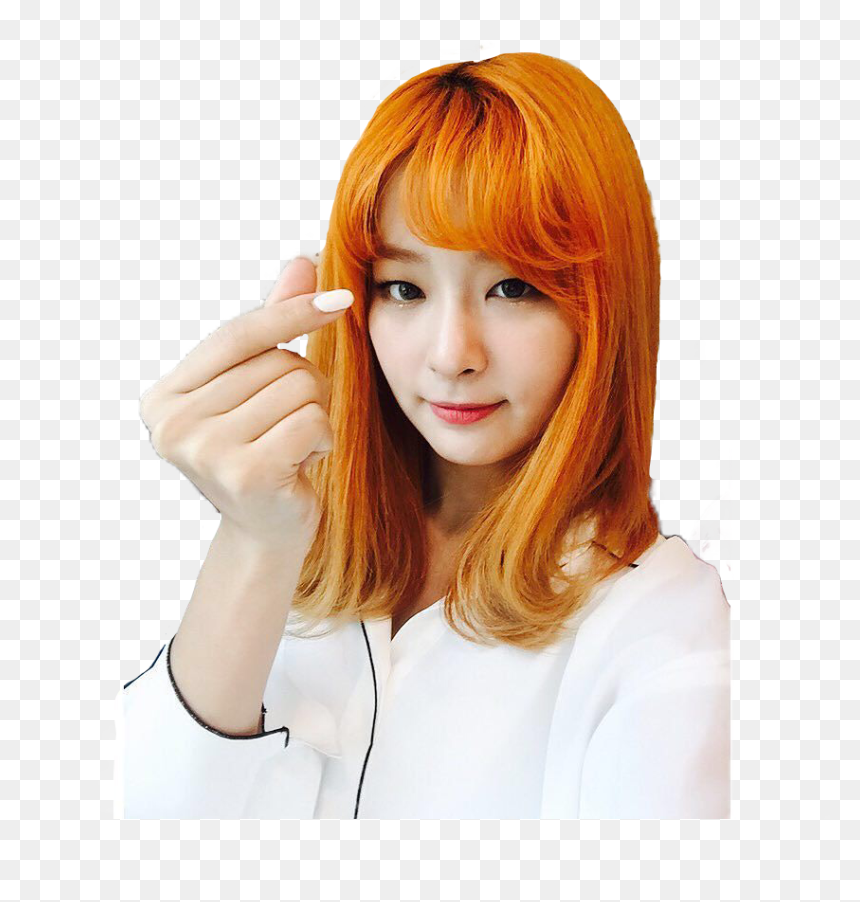 Transparent Red Velvet Irene Png - Seulgi Red Velvet Orange Hair, Png Download - red velvet irene png