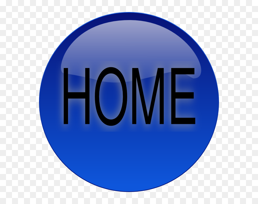 Home Svg Clip Arts - Circle, HD Png Download - home clipart png