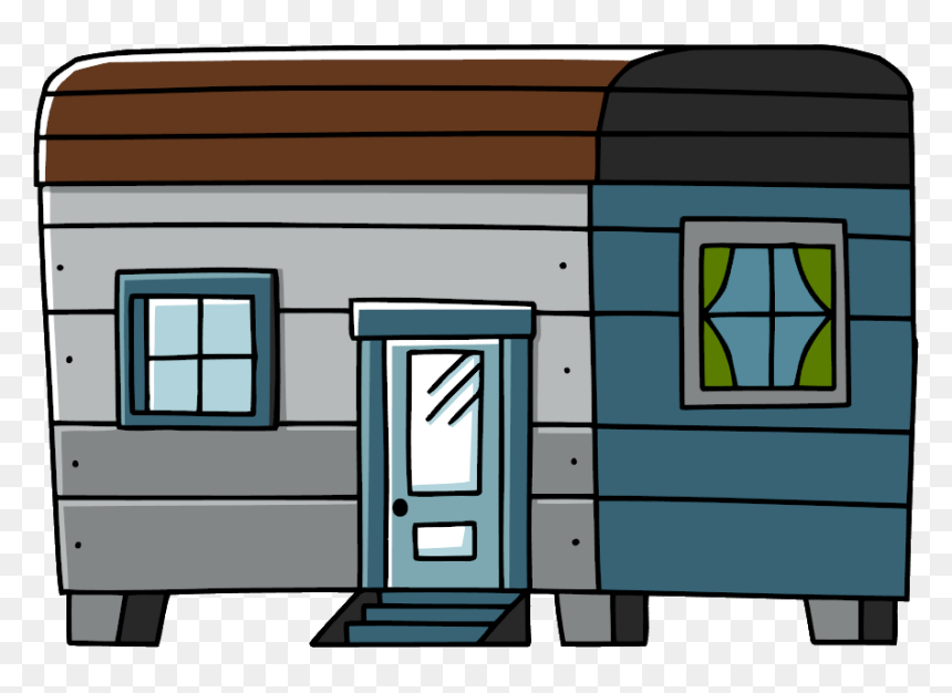 Mobile Home Clipart , Png Download - Cartoon, Transparent Png - home clipart png