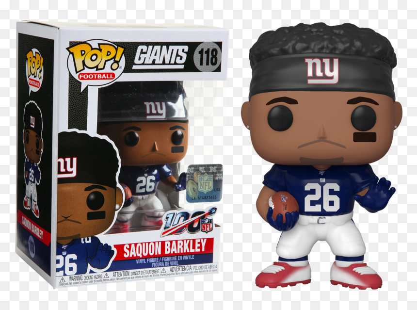 Saquon Barkley Funko Pop, HD Png Download - ny giants png