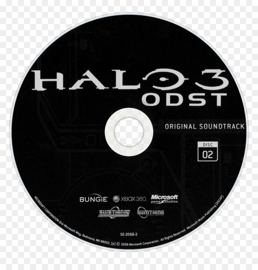 Cd, HD Png Download - halo 3 logo png
