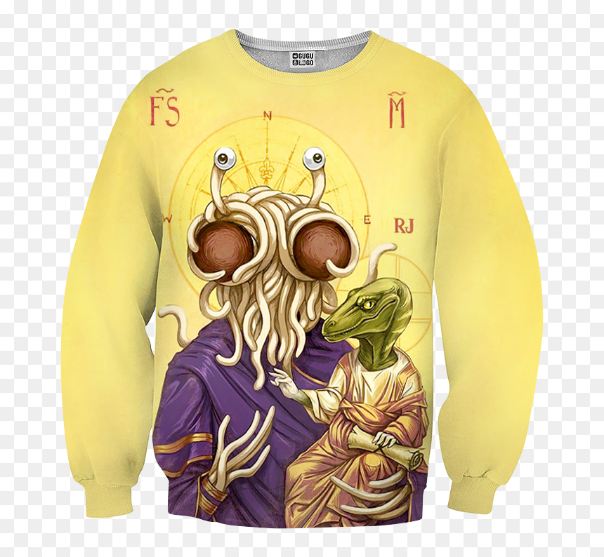 Flying Spaghetti Monster Jesus, HD Png Download - flying spaghetti monster png
