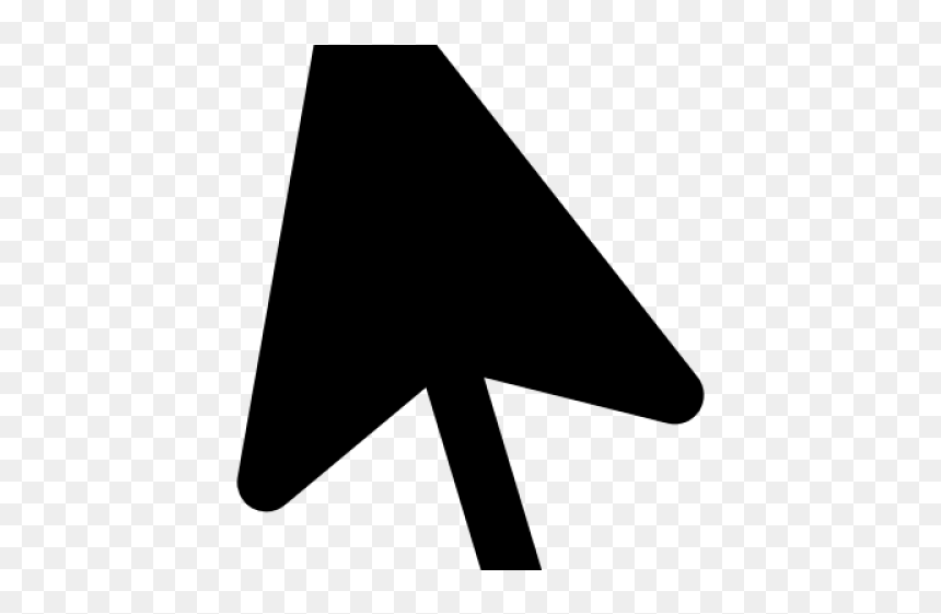 Mouse Cursor Click Clipart Arrow - Sign, HD Png Download - cursor arrow png