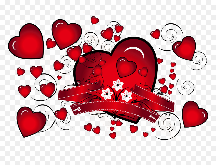 Heart Full Of Love, HD Png Download - hearts .png