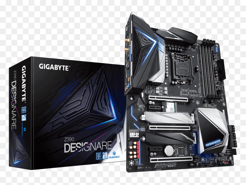 Thunderbolt Transparent Static Electricity - Gigabyte Z390 Designare Inte, HD Png Download - mareep png