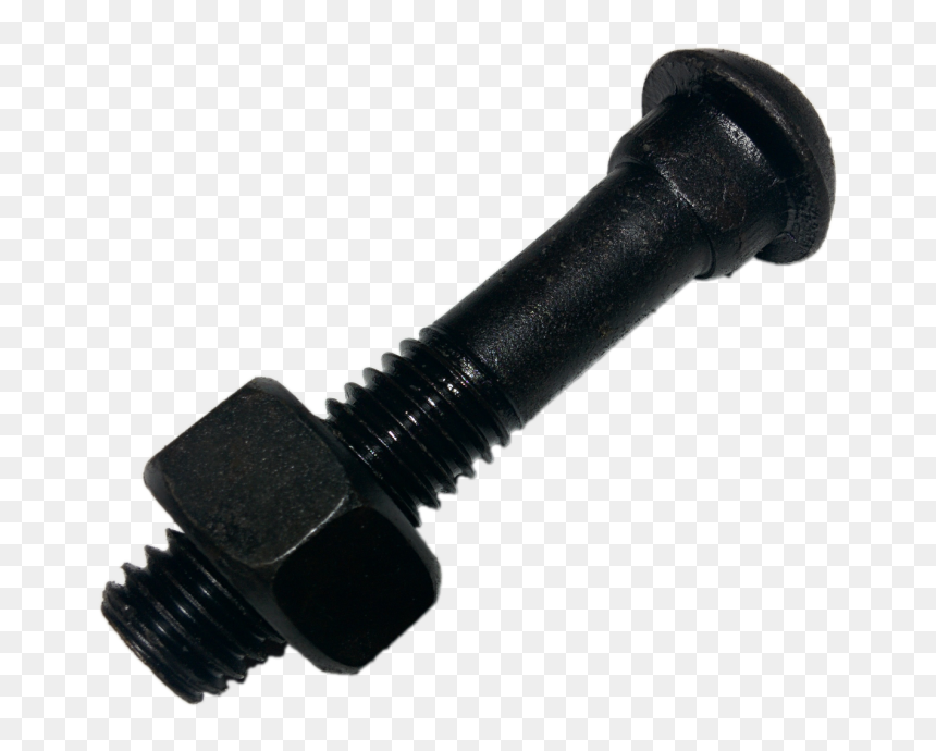 Oval Neck Track Bolt, HD Png Download - nut button png