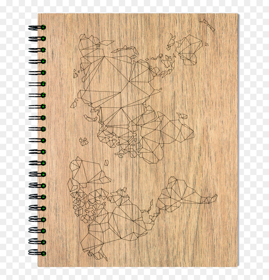 Mapa-madera - Sketch, HD Png Download - mapamundi png