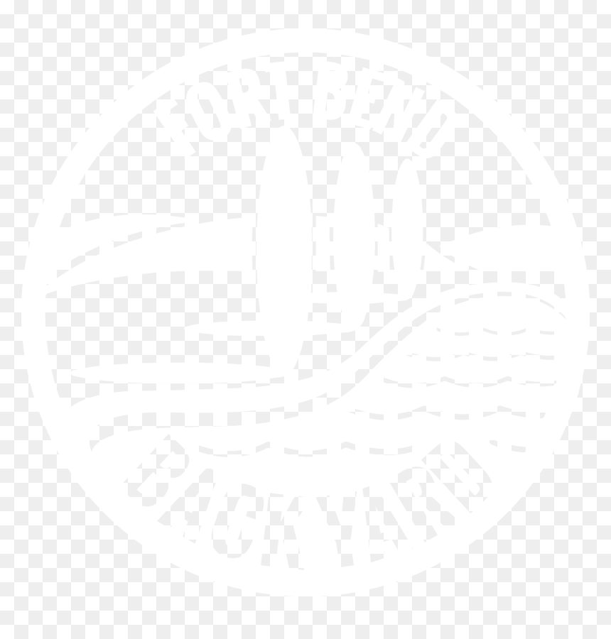 Fort Bend Backyard Logo Circle Only White - Emblem, HD Png Download - backyard png