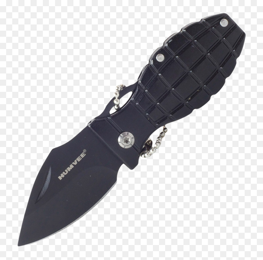 Hand Grenade Pocket Knife - Hunting Knife, HD Png Download - hand grenade png