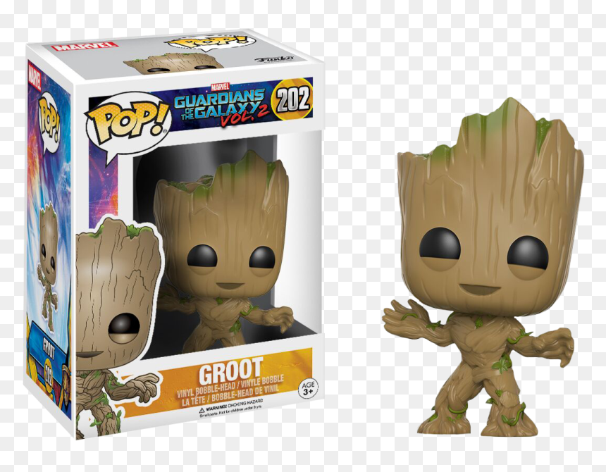 Groot Pop Figure, HD Png Download - guardians of the galaxy vol 2 png