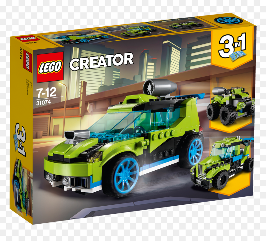 Transparent Lego Face Png - Lego Creator Car Set, Png Download - lego face png