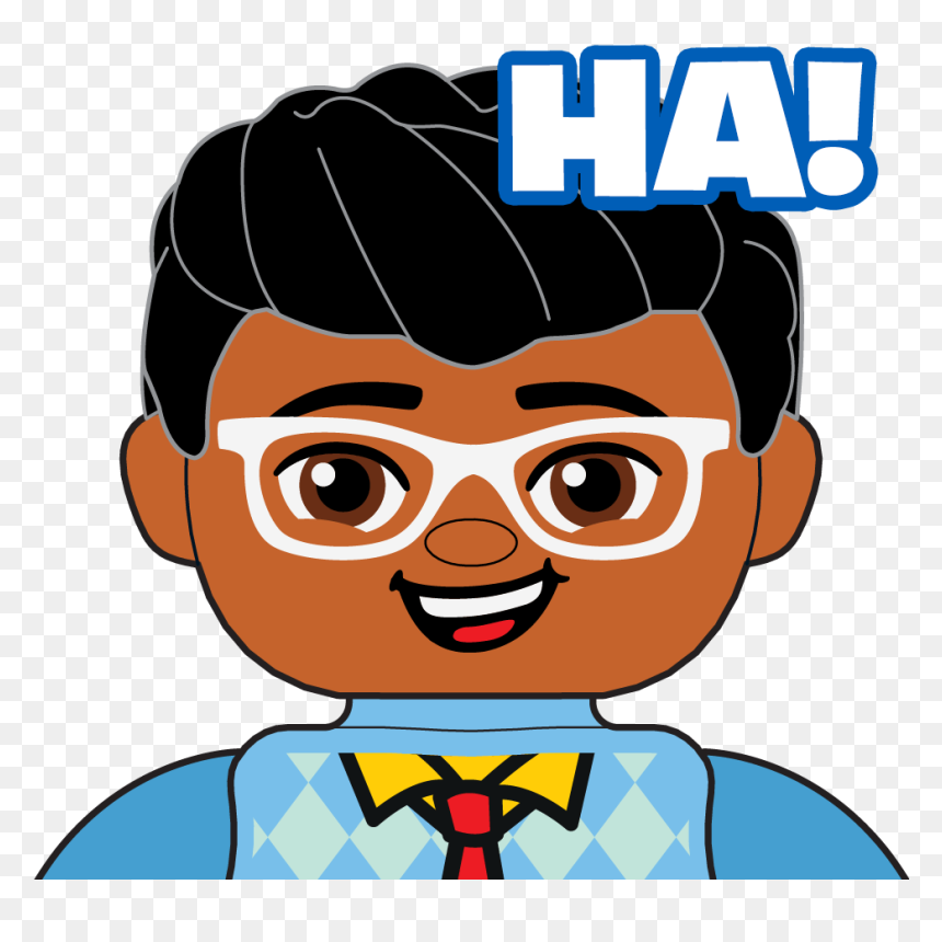 Lego® Duplo® Town Messages Sticker-1 - Cartoon, HD Png Download - lego face png