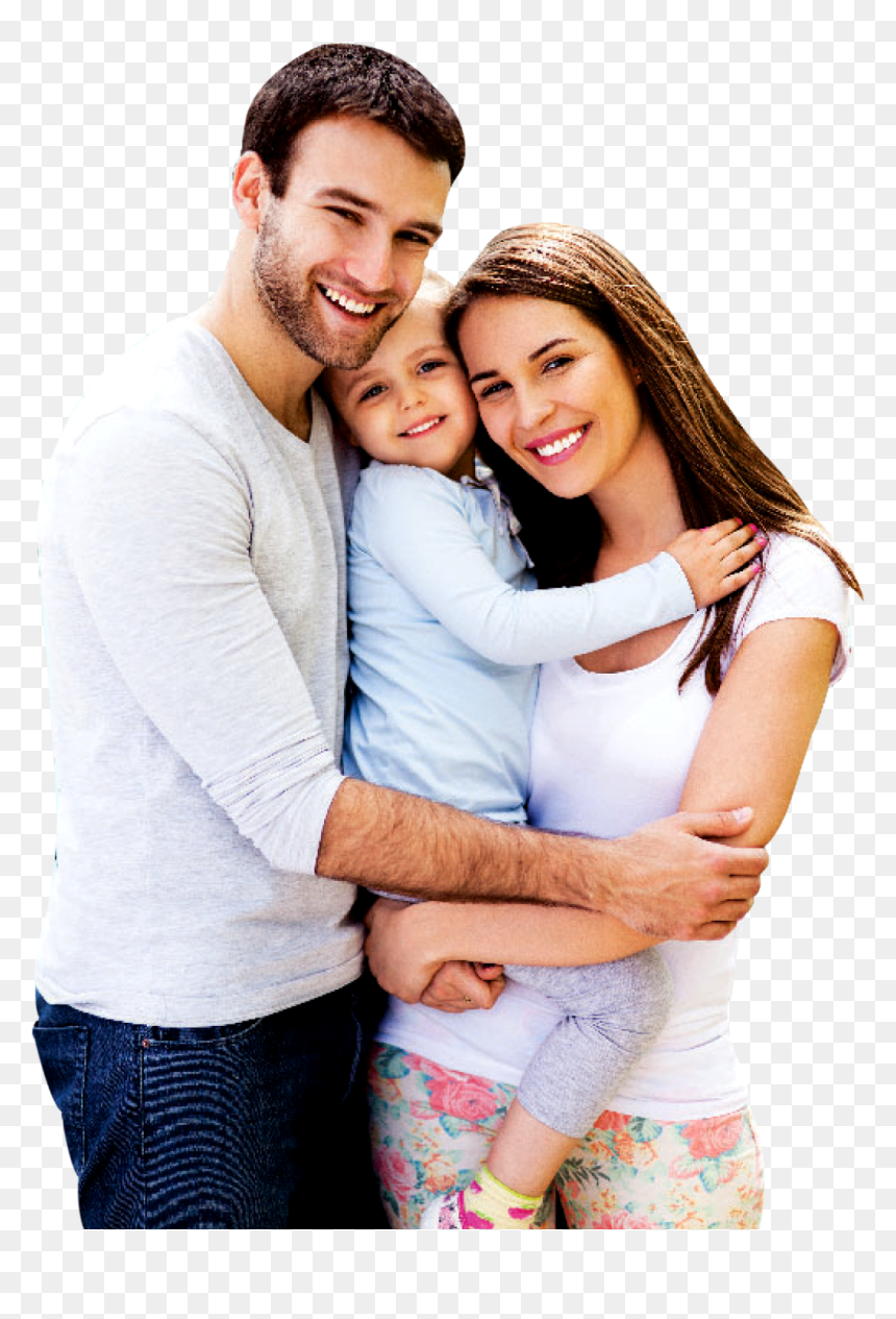 Familey Picture Png - Couple Heureux En Famille, Transparent Png - happy family images png