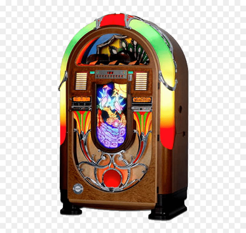 Transparent Jukebox Png - Wurlitzer Jukebox Peacock, Png Download - peacock.png