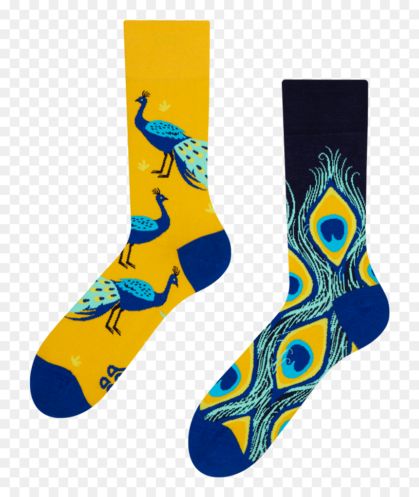 Looking For An Original And Unusual Gift The Gifted - Peacock Socks, HD Png Download - peacock.png