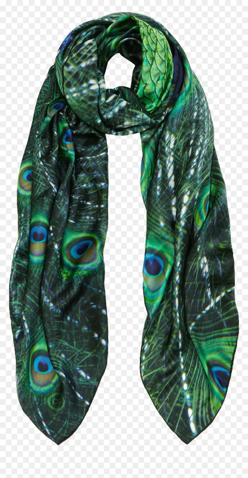 Scarf, HD Png Download - peacock.png