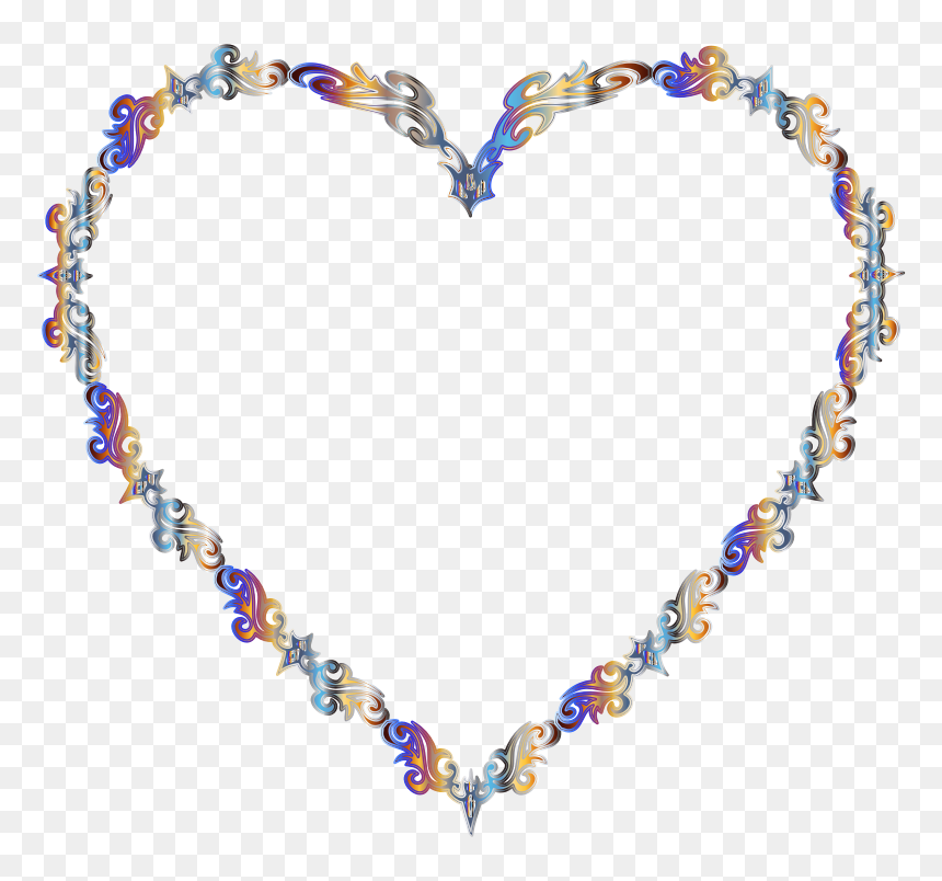 Transparent Fancy Line Designs Png - Necklace, Png Download - fancy line designs png