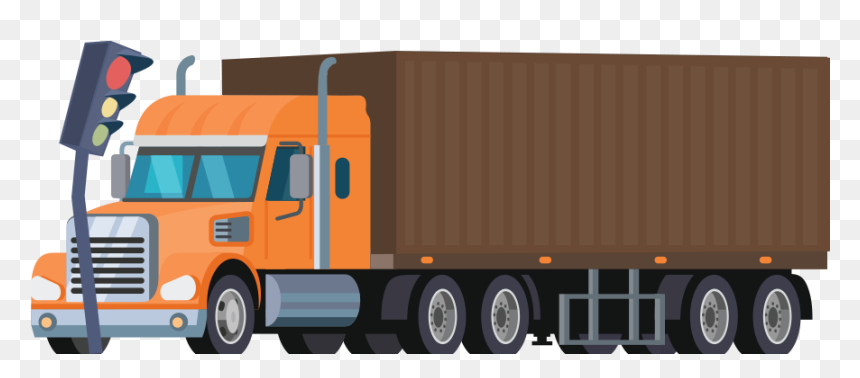Trailer Truck, HD Png Download - trucking png