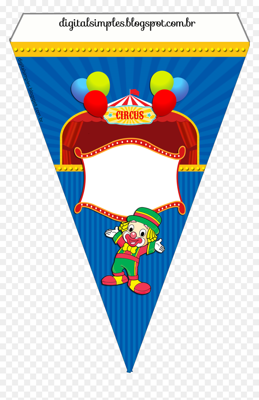 Clip Art Kit De Anivers Rio - Bandeirola Do Patati Patata, HD Png Download - moldura patati patata png