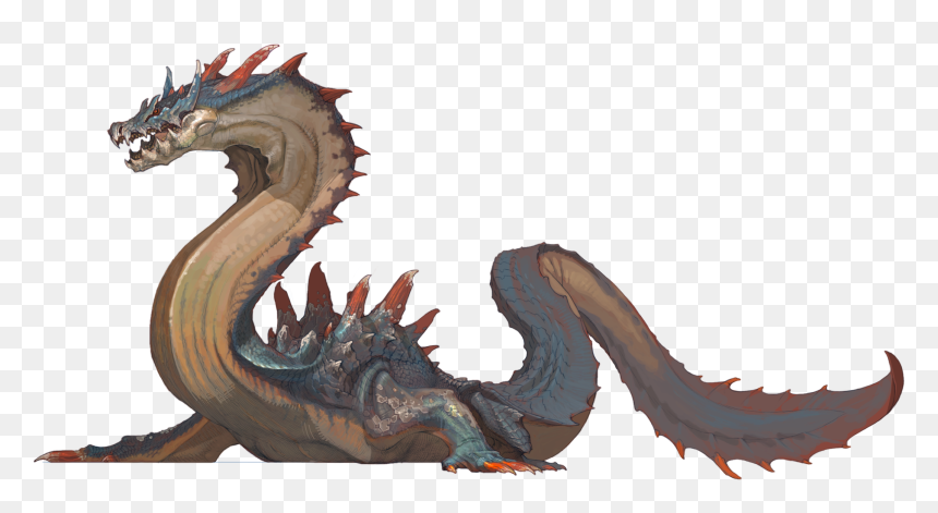 Monster Hunter Sea Monster, HD Png Download - 21 savage knife tattoo png