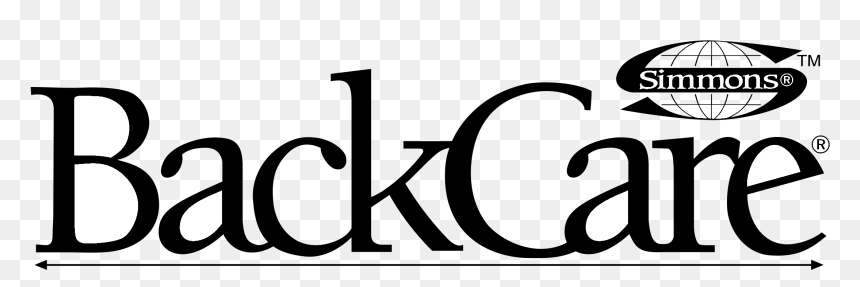 Backcare Logo Black And White - Backcare, HD Png Download - beautyrest logo png