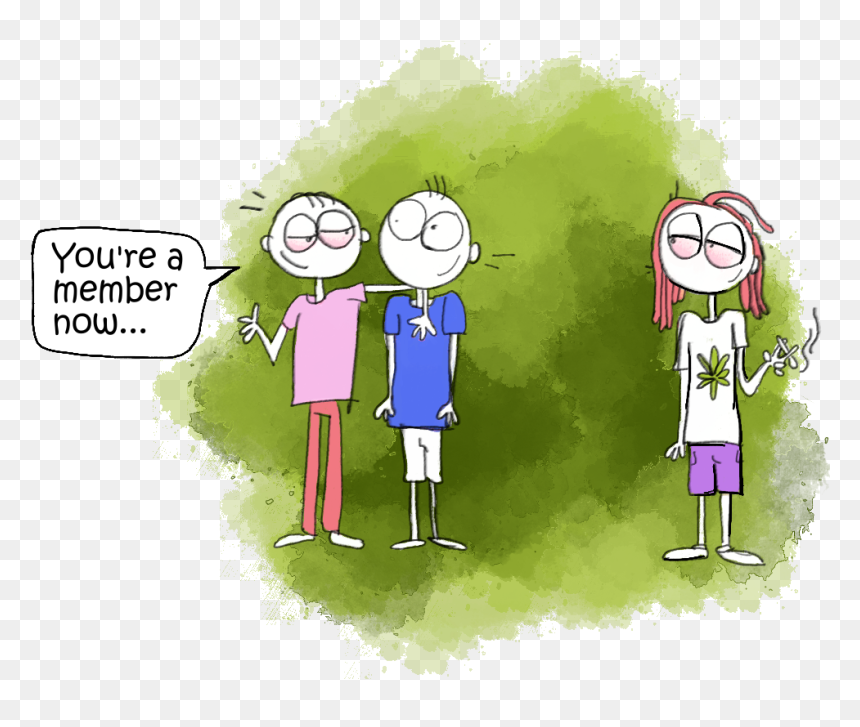 Cartoon, HD Png Download - smoke weed everyday png