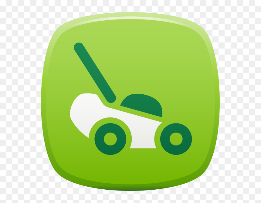 Mowing - Circle, HD Png Download - lawn care png