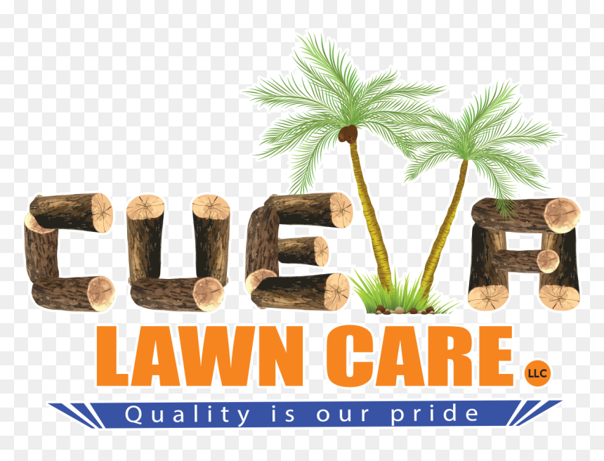 Cueva Lawn Care Llc Logo - Graphic Design, HD Png Download - lawn care png