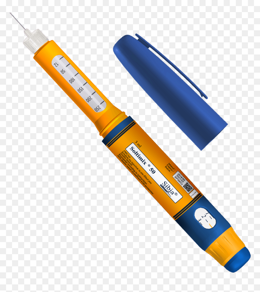 Sibia® Disposable Insulin Injection Pen Device - Insulin Pen Png Transparent, Png Download - injection png
