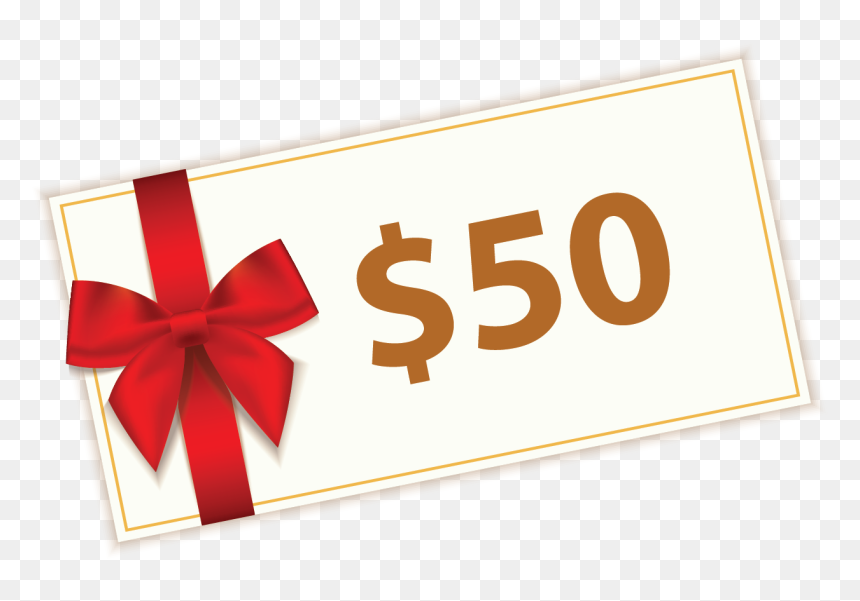 Modern Sakura $50 Gift Card Giveaway , Png Download - $50 Gift Card Giveaway, Transparent Png - $50 png