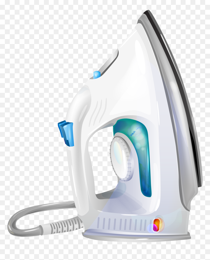 White Iron Png Clipart - Iron Png, Transparent Png - home appliances png images