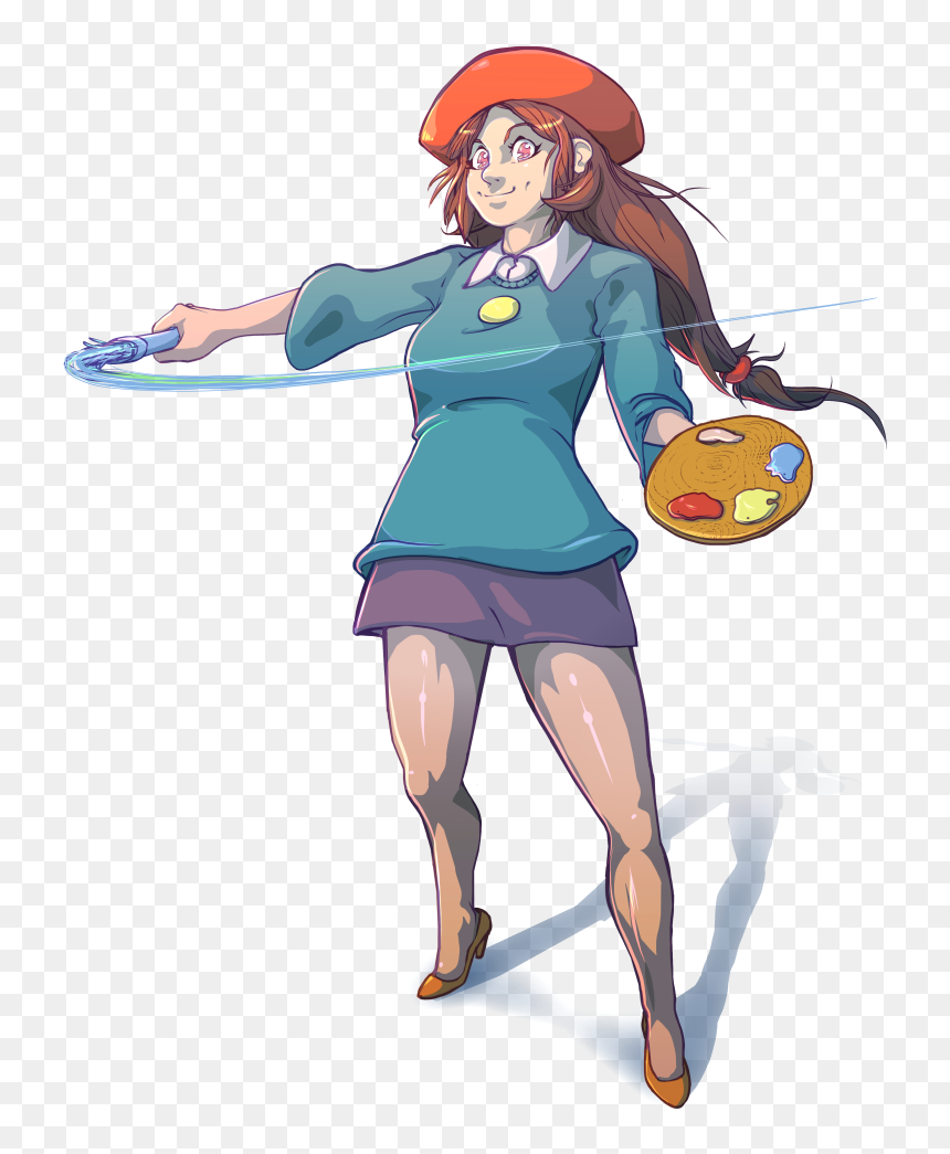 Transparent Kirby 64 Png - Kirby 64 Adeleine, Png Download - kirby.png